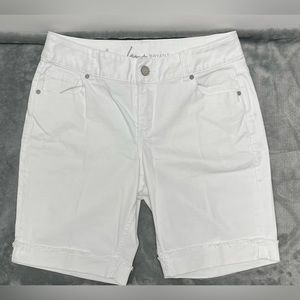 LANE BRYANT denim Bermuda shorts SZ 14